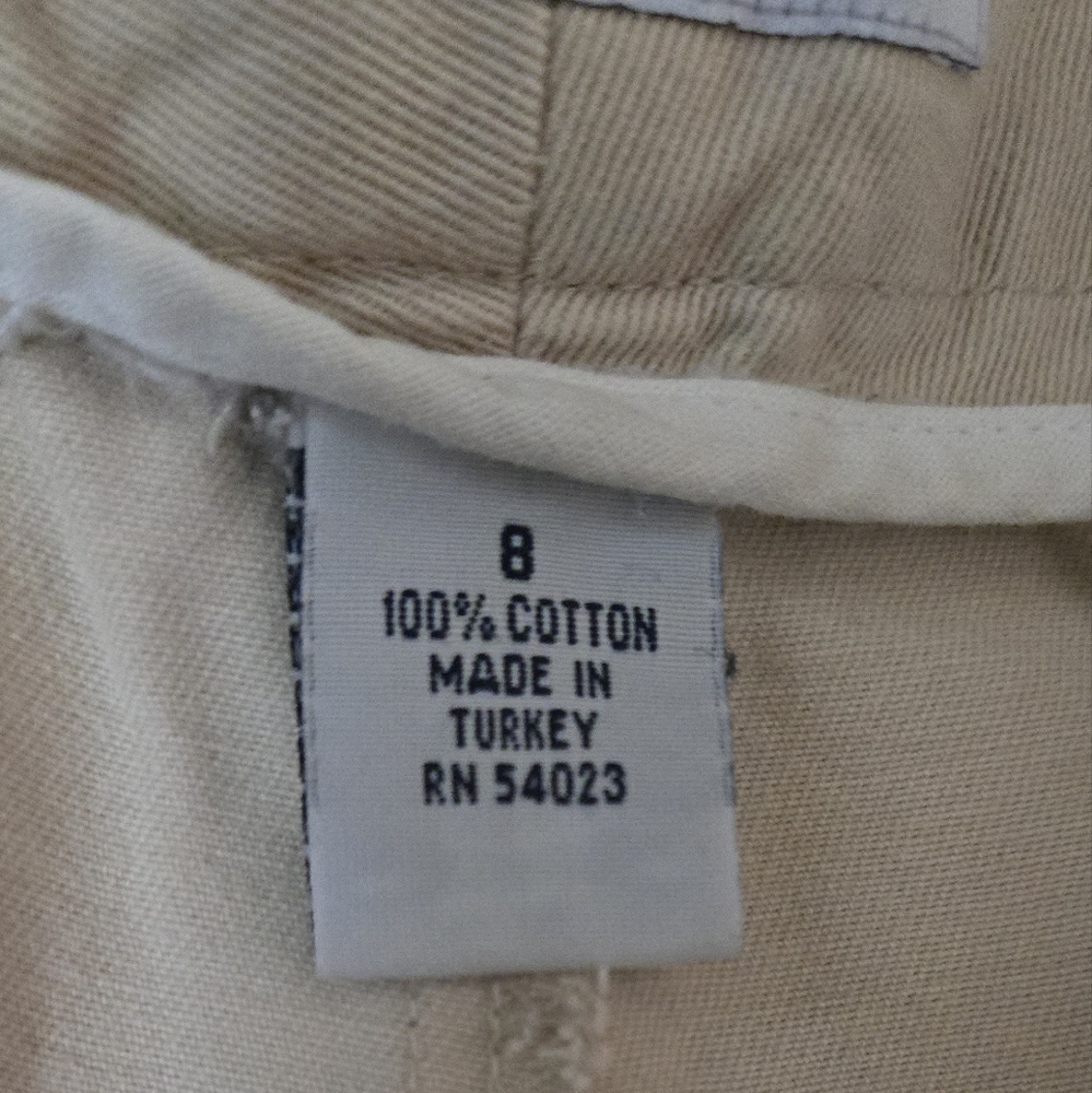 GAP Tan/gold Walking Shorts Like New Sz8 - Picture 5 of 8